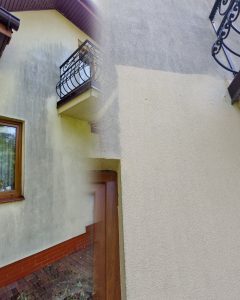 Czyszczenie ciśnieniowe elewacji