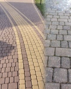Read more about the article Jak skutecznie myć kostkę brukową? Praktyczny poradnik dla właścicieli posesji